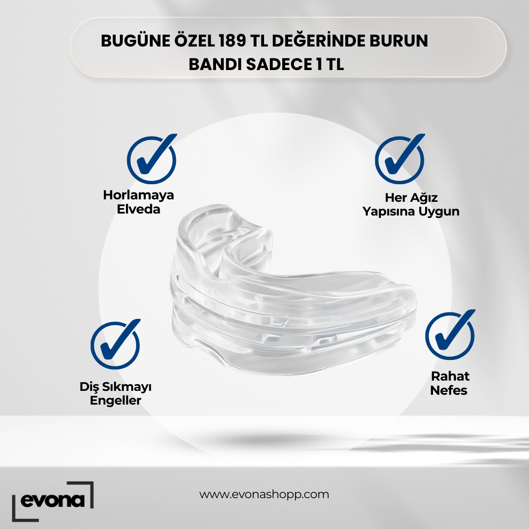 Ayarlanabilir Anti-Horlama Ağızlığı