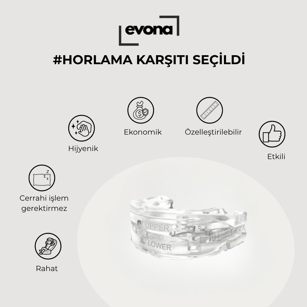 Ayarlanabilir Anti-Horlama Ağızlığı