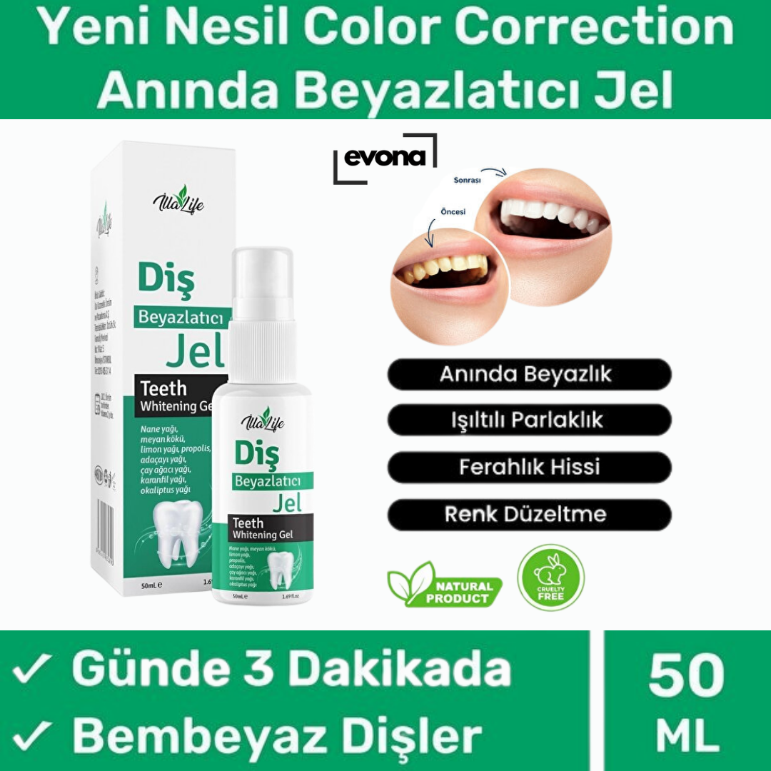 Diş Beyazlatıcı Jel