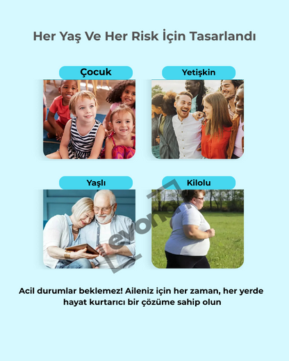 Bebek/Çocuk / Yetişkin Boğulma Acil Müdahale Cihazı
