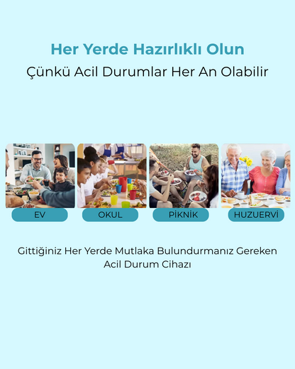 Bebek/Çocuk / Yetişkin Boğulma Acil Müdahale Cihazı
