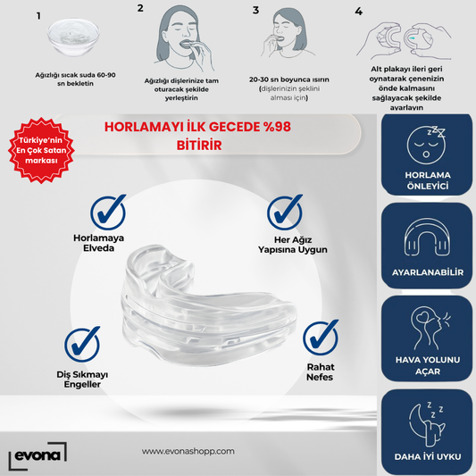 Ayarlanabilir Horlama Giderici Ağızlık